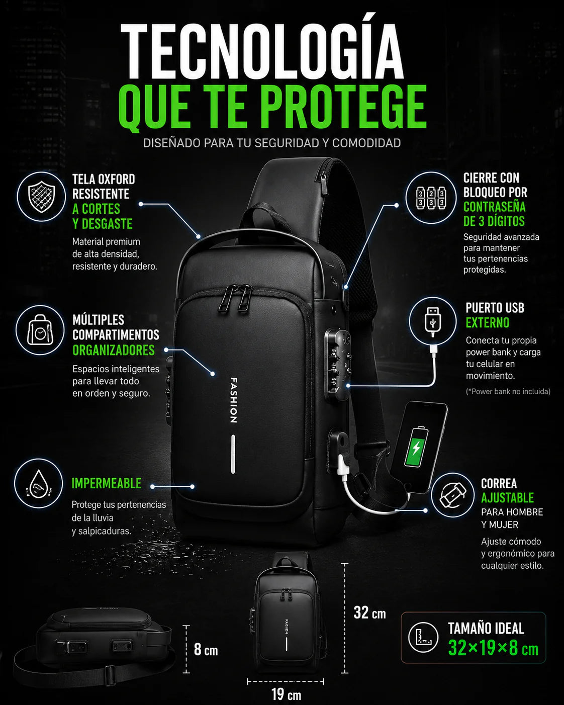 Mochila– Seguridad en Movimiento
